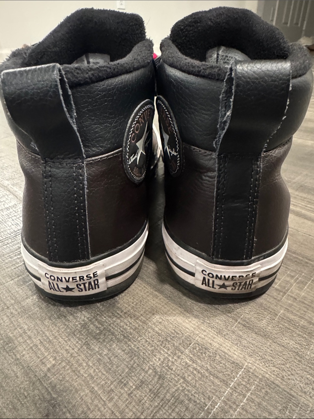 Converse Chuck Taylor Men’s Dark Brown Leather - Picture 4 of 8